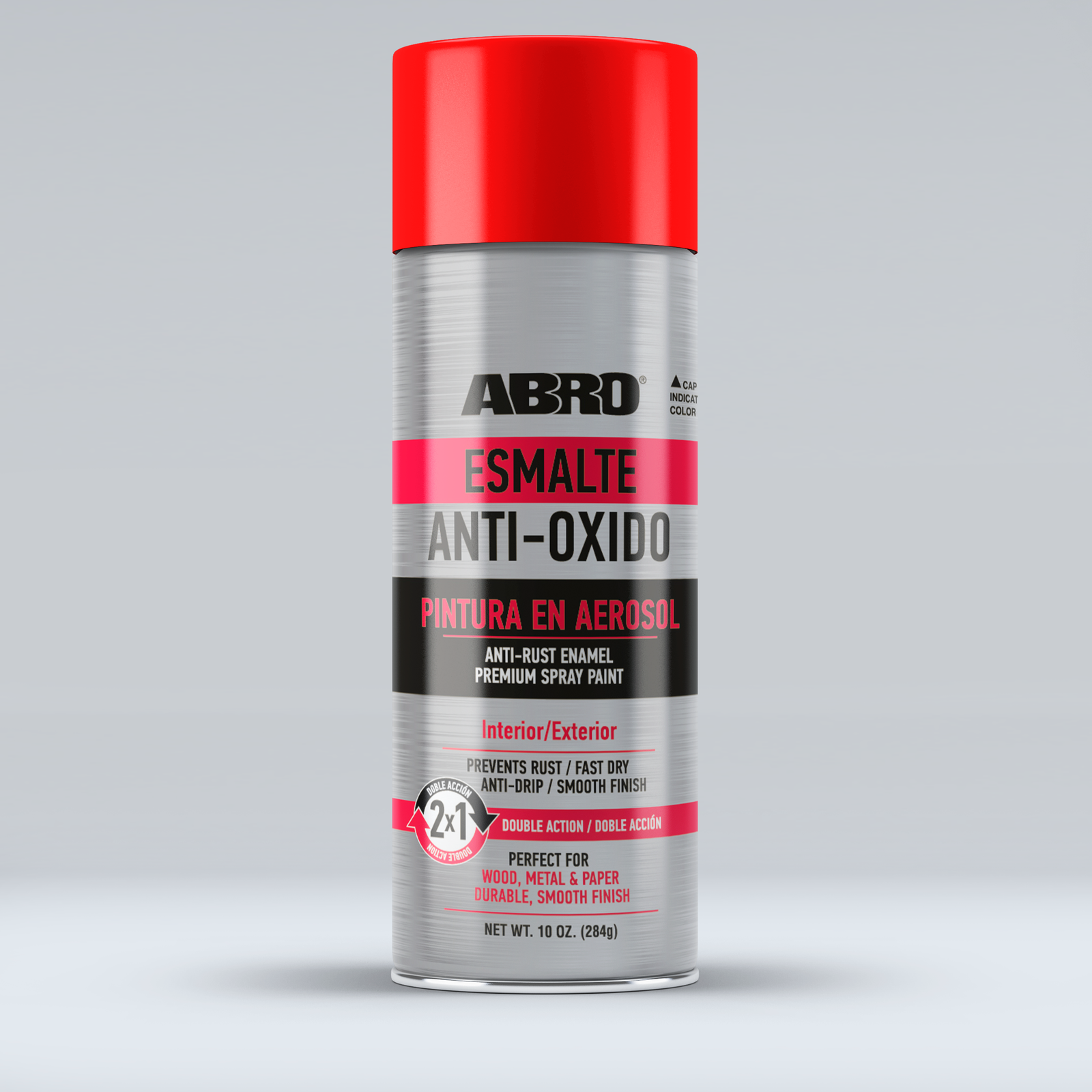esmalte antióxido + esmalte de terminación en aerosol